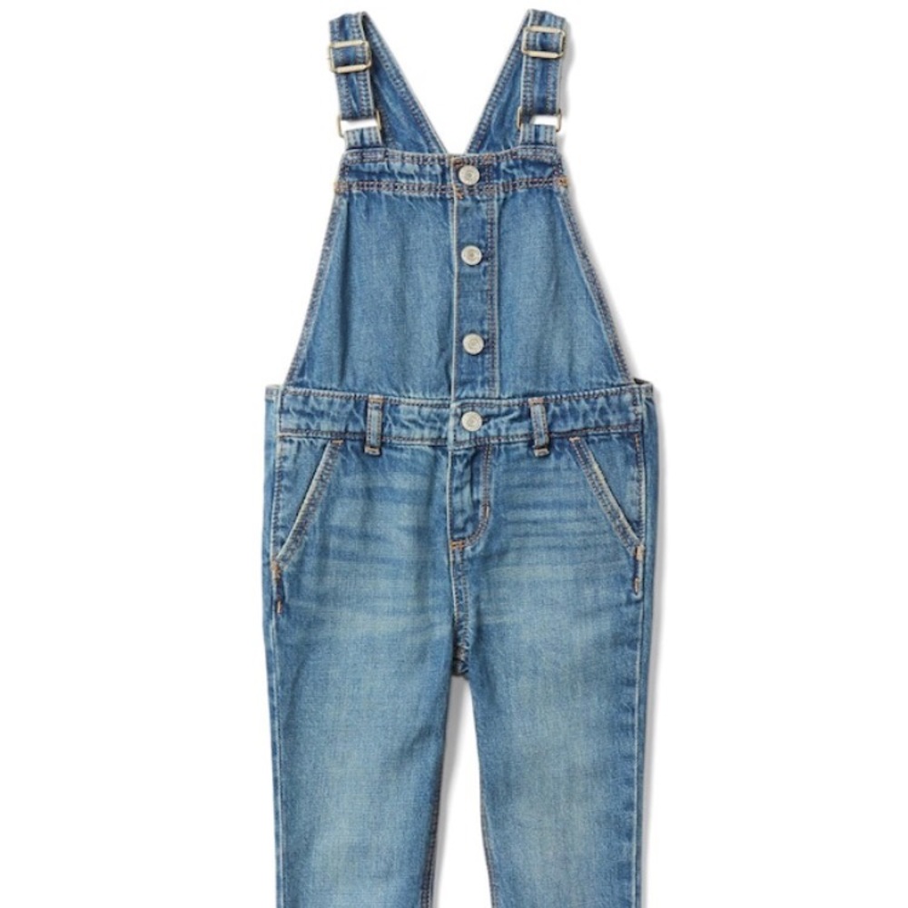 GAP Kids Blue Denim Overalls